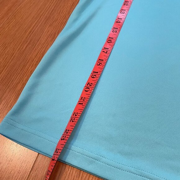 NWOT Le Coq Sportif Blue V-Neck Polo - Picture 11 of 11